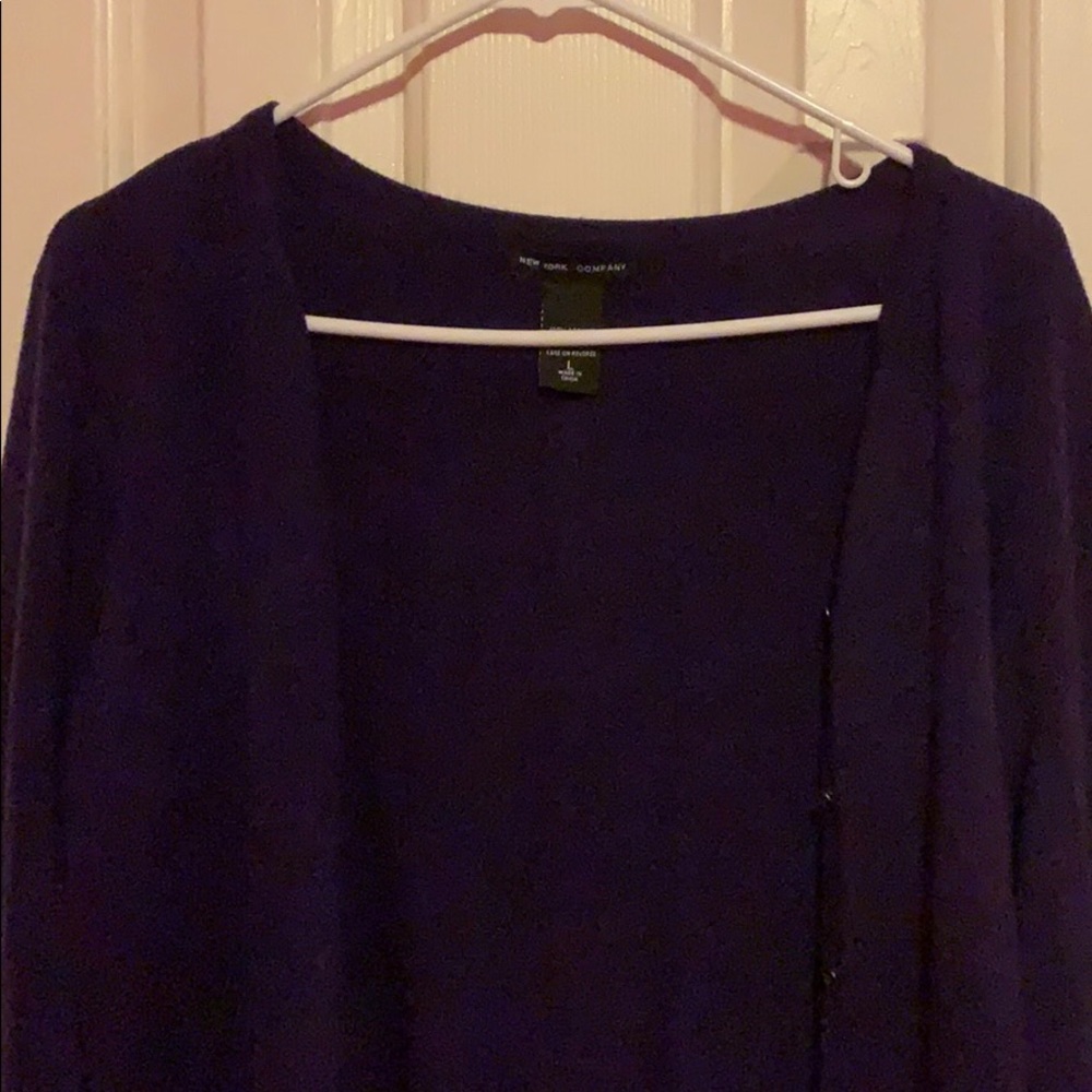 Plum New York & company cardigan